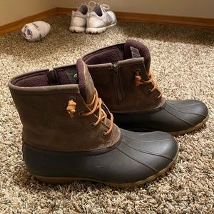 Sperry saltwater duck boots